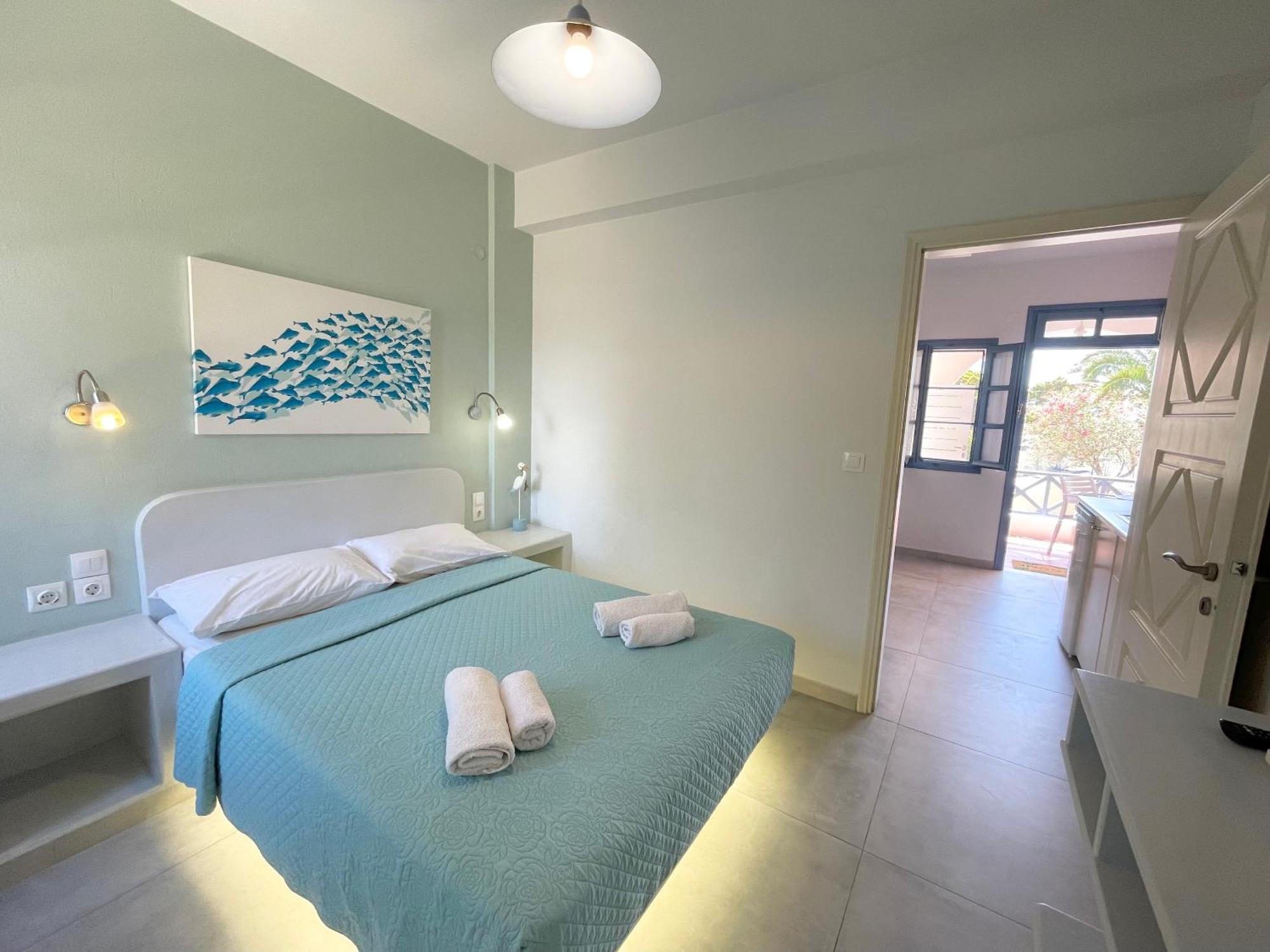 Asterias Mini Coastal Apartments Playa de Perivolos Exterior foto